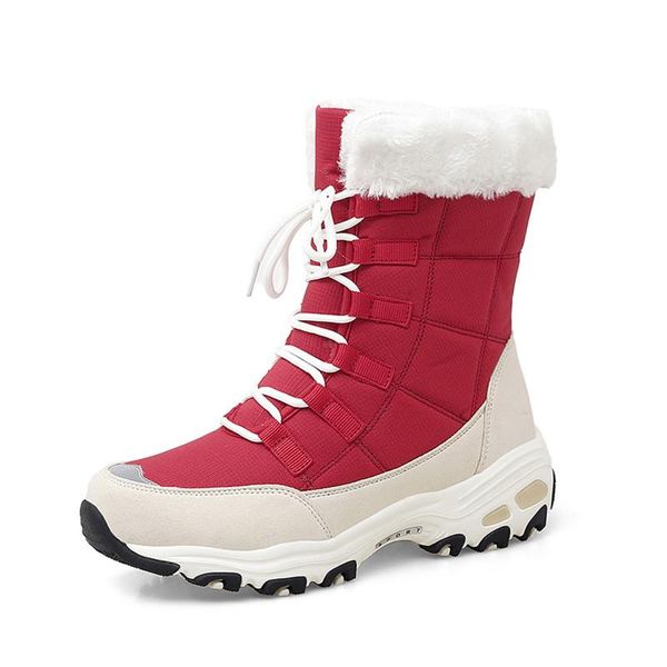 boots winter women snow fashion patchwork non-slip outdoor plush warm shoes woman lace up ankle plus size, Black
boots winter women snow fashion patchwork non-slip outdoor plush warm shoes woman lace up ankle plus size, Black