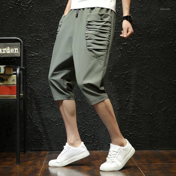 2019 spring and summer season korean couple leisure sports hole seven points pants cotton large size joggers streetwear, Black
2019 spring and summer season korean couple leisure sports hole seven points pants cotton large size joggers streetwear, Black