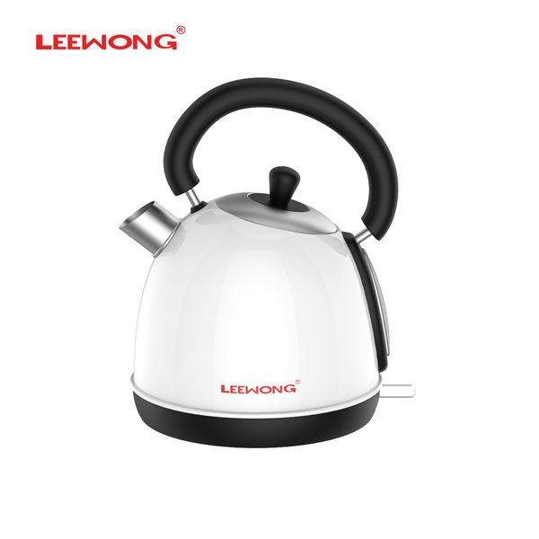 leewong electric kettle stainless steel classic household large mouth teapot