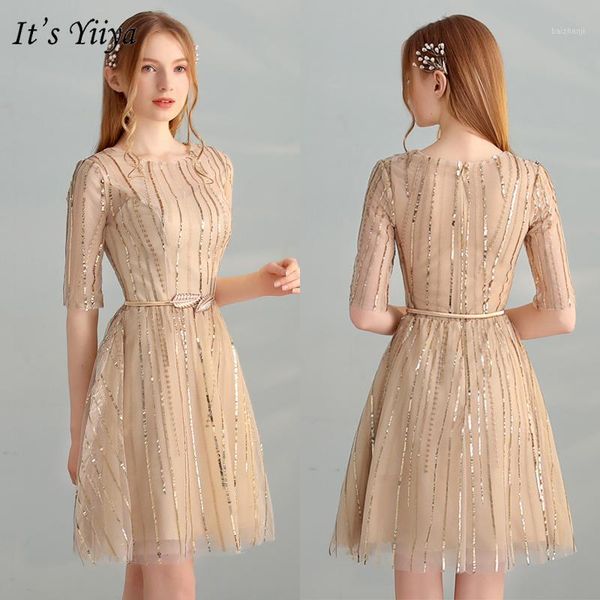 it's yiiya cocktail dress 2019 fashion o-neck half sleeve sequins dresses elegant slim party robe cocktail lx3241, White;black
it's yiiya cocktail dress 2019 fashion o-neck half sleeve sequins dresses elegant slim party robe cocktail lx3241, White;black