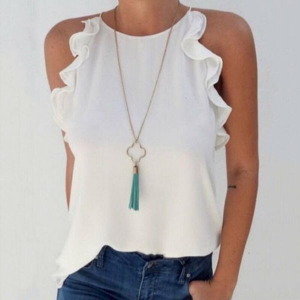 summer women casual ol off the shoulder flounce tank crew neck t shirt plus size s 2xl 2021, White
summer women casual ol off the shoulder flounce tank crew neck t shirt plus size s 2xl 2021, White