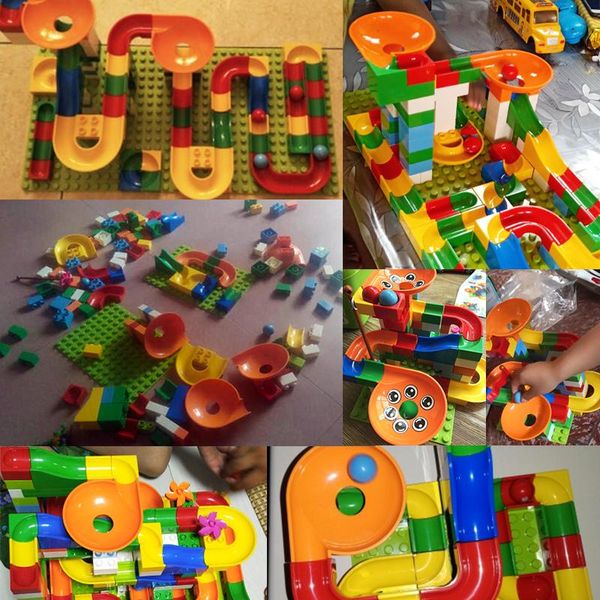 296 шт marble maze race run balls track строительные блоки hubelino просветите кирпичи совместимость с duploed wmtnpw xhlove
296 шт marble maze race run balls track строительные блоки hubelino просветите кирпичи совместимость с duploed wmtnpw xhlove