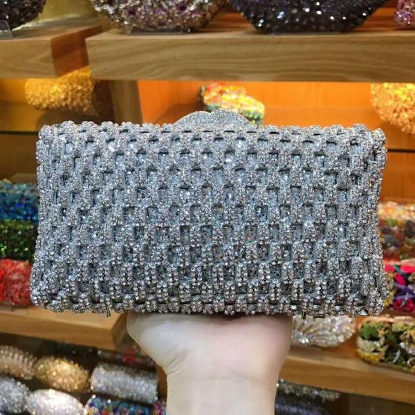 xiyuan brand women red/gold/silver crystal diamond metal evening bag for party/wedding/prom clutch night purse wallet lady gift
xiyuan brand women red/gold/silver crystal diamond metal evening bag for party/wedding/prom clutch night purse wallet lady gift