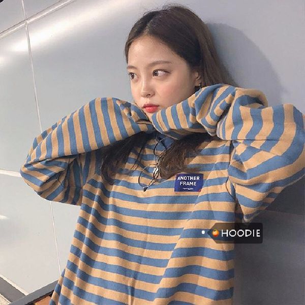 pv4qb korean chic style pulloverpulloverautumn wear harajuku striped long sleeve t-shirt fashion pullover with pullover loose fnxjj, White
pv4qb korean chic style pulloverpulloverautumn wear harajuku striped long sleeve t-shirt fashion pullover with pullover loose fnxjj, White