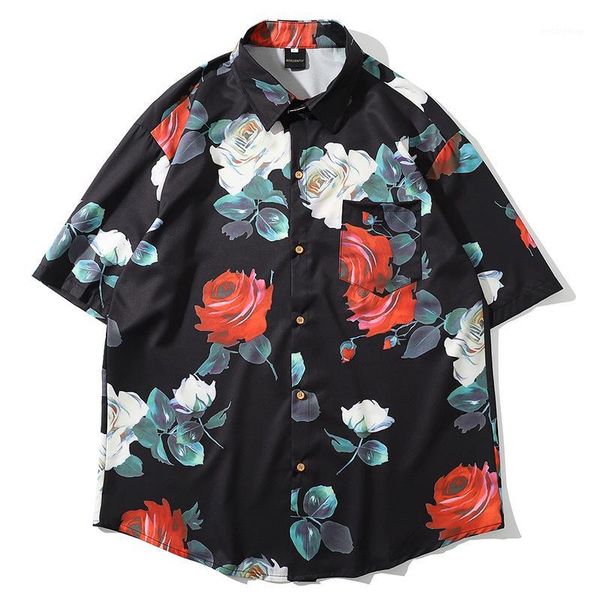 uncledonjm flower fashion short sleeve shirt men 2020 summer hawaii hip hop streetwear male short sleeve shirt 80061, White;black
uncledonjm flower fashion short sleeve shirt men 2020 summer hawaii hip hop streetwear male short sleeve shirt 80061, White;black