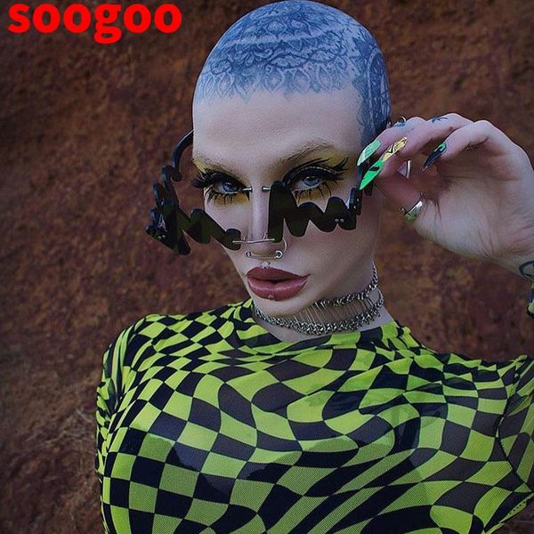 sunglasses fashion party funny sun glasses female personality cool ocean film irregular wave tide, White;black
sunglasses fashion party funny sun glasses female personality cool ocean film irregular wave tide, White;black