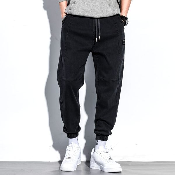 2021 new japanese vintage fashion men jeans black spliced casual cargo pants hombre wide leg harem trousers streetwear hip hop joggers w985, Blue
2021 new japanese vintage fashion men jeans black spliced casual cargo pants hombre wide leg harem trousers streetwear hip hop joggers w985, Blue