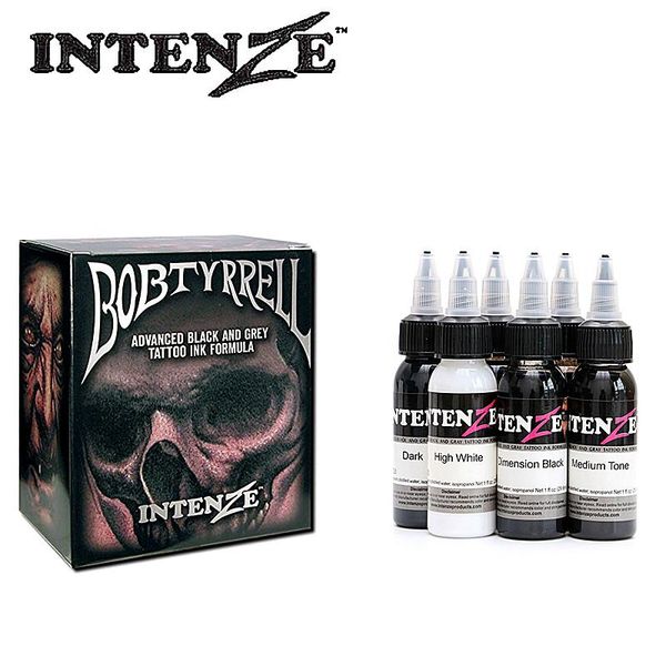 tattoo inks 6pcs 1oz ink pigment set kit body art 30ml black professional beauty permanent makeup accessories color 
tattoo inks 6pcs 1oz ink pigment set kit body art 30ml black professional beauty permanent makeup accessories color