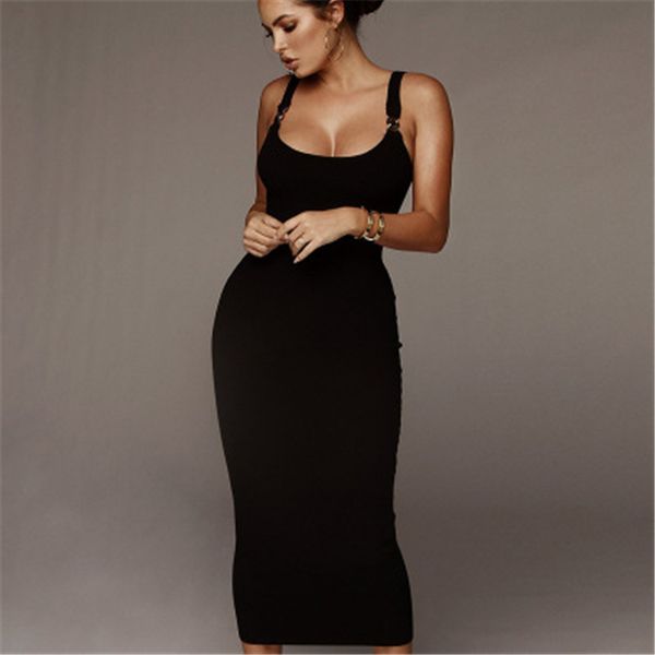 womens solid color skinny dress fashion trend u neck metal decorative strap buttocks long skirt female spring new casual bodycon dress, Black;gray
womens solid color skinny dress fashion trend u neck metal decorative strap buttocks long skirt female spring new casual bodycon dress, Black;gray