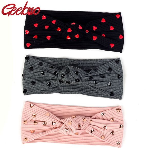 geebro fashion heart knotted head bands for women soft elastic cotton ribbed hairbands turban for ladies girls hair accessories lj200903, Slivery;white
geebro fashion heart knotted head bands for women soft elastic cotton ribbed hairbands turban for ladies girls hair accessories lj200903, Slivery;white