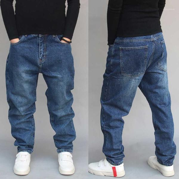 hiphop harem jeans men casual denim pants loose baggy jeans streetwear trousers blue men clothing1
hiphop harem jeans men casual denim pants loose baggy jeans streetwear trousers blue men clothing1