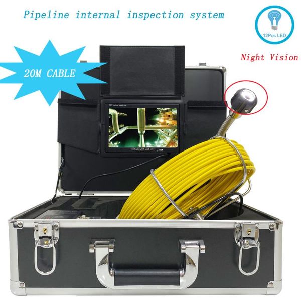 23mm camera head 7''lcd pipe inspection camera ip68 waterproof 20m cable industrial sewer drain pipeline endoscope equipment
23mm camera head 7''lcd pipe inspection camera ip68 waterproof 20m cable industrial sewer drain pipeline endoscope equipment