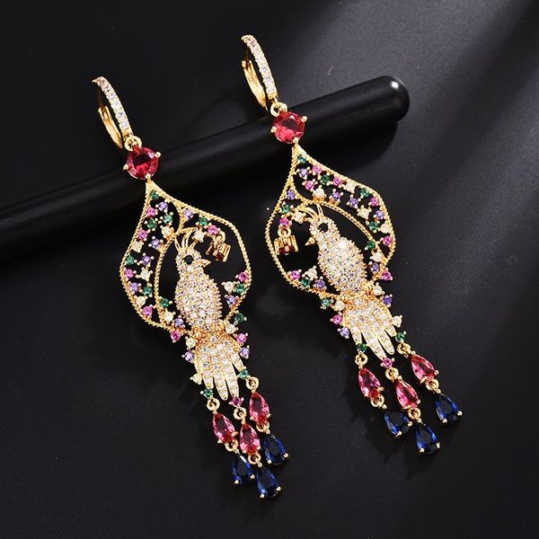 dangle & chandelier luxury multicolors full zircon crystal birds earrings for women fashion jewelry trendy statement accessories, Silver
dangle & chandelier luxury multicolors full zircon crystal birds earrings for women fashion jewelry trendy statement accessories, Silver