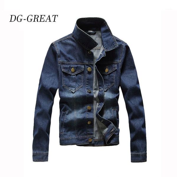 spring autumn mens denim jacket mens trendy fashion bomber thin ripped denim jacket male cowboy jeans jackets jeans outwear1, Black;brown
spring autumn mens denim jacket mens trendy fashion bomber thin ripped denim jacket male cowboy jeans jackets jeans outwear1, Black;brown