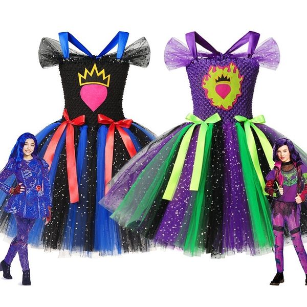 vogueon descendants 3 girls tutu dress up children maleficent uma audrey mal evie princess costume halloween party fancy clothes t200709, Red;yellow
vogueon descendants 3 girls tutu dress up children maleficent uma audrey mal evie princess costume halloween party fancy clothes t200709, Red;yellow