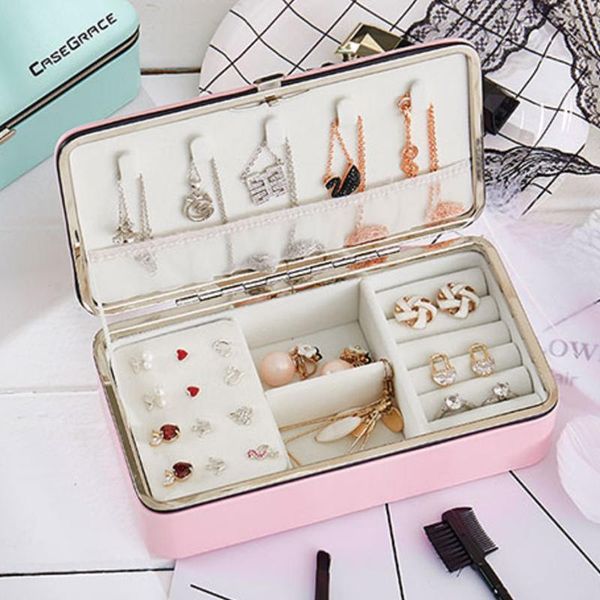 jewelry box mirrored jewelry casket makeup organizer earring holder makeup storage earings fashion packaging box, Pink;blue
jewelry box mirrored jewelry casket makeup organizer earring holder makeup storage earings fashion packaging box, Pink;blue