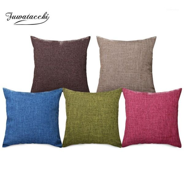 fuwatacchi pure color cushion cover linen soft throw pillow covers square home decorative bed sofa pillow cases 45x45/40x40cm1
fuwatacchi pure color cushion cover linen soft throw pillow covers square home decorative bed sofa pillow cases 45x45/40x40cm1