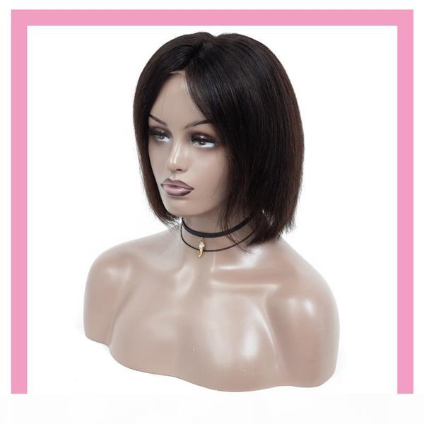 indian virgin human hair lace front bob wig 13*4 lace front wigs natural color straight middle part bob, Black;brown
indian virgin human hair lace front bob wig 13*4 lace front wigs natural color straight middle part bob, Black;brown