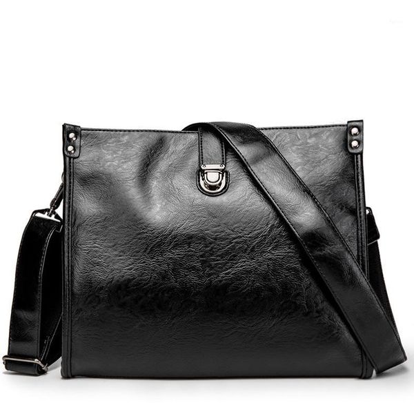 briefcases fashion men's bag single shoulder straddle leather business leisure envelope briefcase lap
briefcases fashion men's bag single shoulder straddle leather business leisure envelope briefcase lap