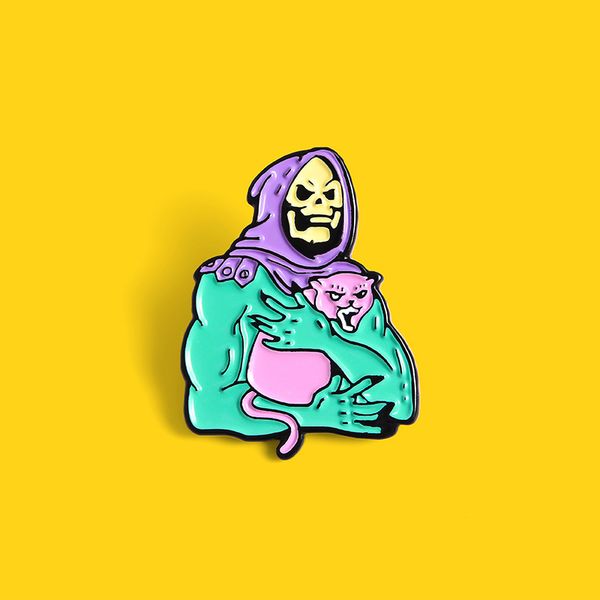 skeleton brooch purple turban cat creative shirt pins metal broches for women badge pines metalicos jewelry brosche accessories, Blue
skeleton brooch purple turban cat creative shirt pins metal broches for women badge pines metalicos jewelry brosche accessories, Blue