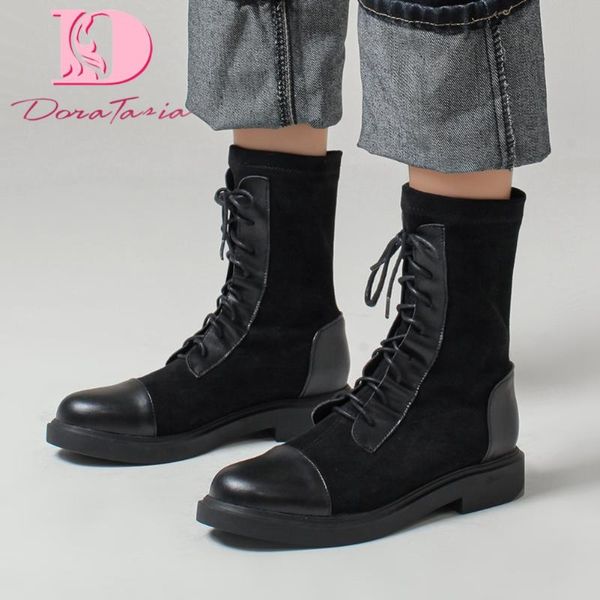 boots doratasia big size 31-43 female chunky heels ankle fashion shoelace women 2021 office street casual shoes woman, Black
boots doratasia big size 31-43 female chunky heels ankle fashion shoelace women 2021 office street casual shoes woman, Black