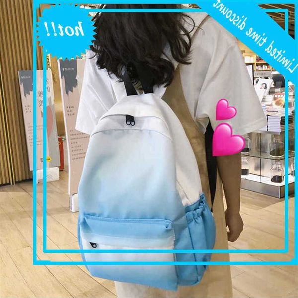 fashion waterproof women gradient color nylon women's school korean style college bookcase backpack mochila feminina
fashion waterproof women gradient color nylon women's school korean style college bookcase backpack mochila feminina
