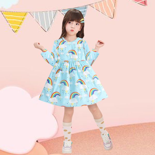 baby girls dress toddler kids girls rainbow print cute cloud cartoon party princess dress clothes autumn dress for baby girls 1026, Red;yellow
baby girls dress toddler kids girls rainbow print cute cloud cartoon party princess dress clothes autumn dress for baby girls 1026, Red;yellow