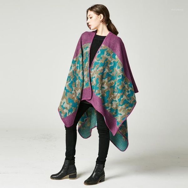 european and american women's fashion camouflage imitation cashmere slit lengthened and thickened shawl1, Blue;gray
european and american women's fashion camouflage imitation cashmere slit lengthened and thickened shawl1, Blue;gray