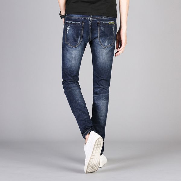 new style men's black jeans in autumn and winter, simple slim fit for male students, korean leg pants, handsome trend long pants, Blue
new style men's black jeans in autumn and winter, simple slim fit for male students, korean leg pants, handsome trend long pants, Blue