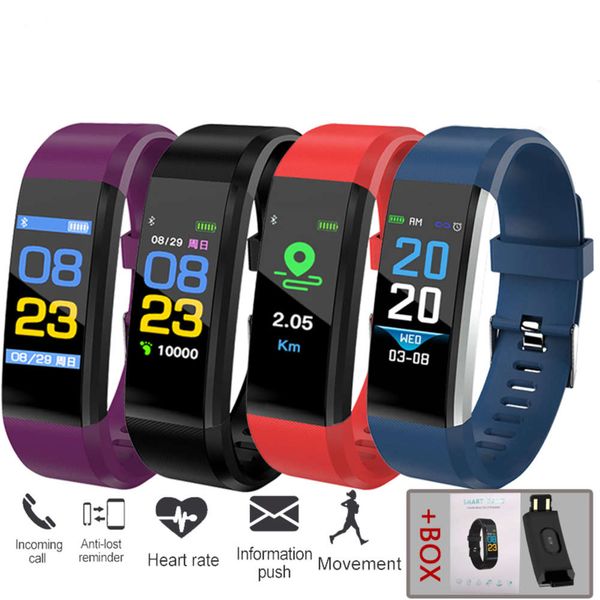 115plus wristband, bluetooth, smart sports watch, heart rate and blood prsure control
115plus wristband, bluetooth, smart sports watch, heart rate and blood prsure control