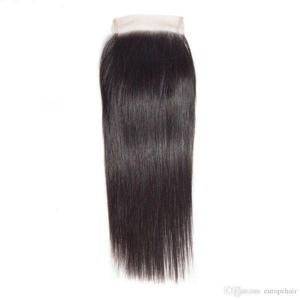 malaysian straight hair closure middle two three part lace closure hand tied remy human hair extension can be dyed, Black
malaysian straight hair closure middle two three part lace closure hand tied remy human hair extension can be dyed, Black