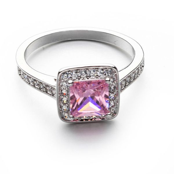 wedding engagement pink cz cubic ziron stone platinum plating ring fashion party women accessories jewelry, Golden;silver
wedding engagement pink cz cubic ziron stone platinum plating ring fashion party women accessories jewelry, Golden;silver
