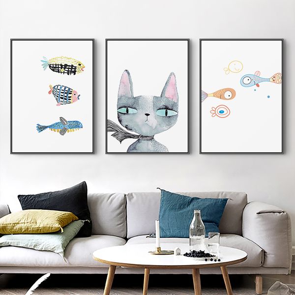maeham детские детские wall art холст печати плакатов мультфильм cat fish картина nordic дети украшение picture дети декор спальня
maeham детские детские wall art холст печати плакатов мультфильм cat fish картина nordic дети украшение picture дети декор спальня