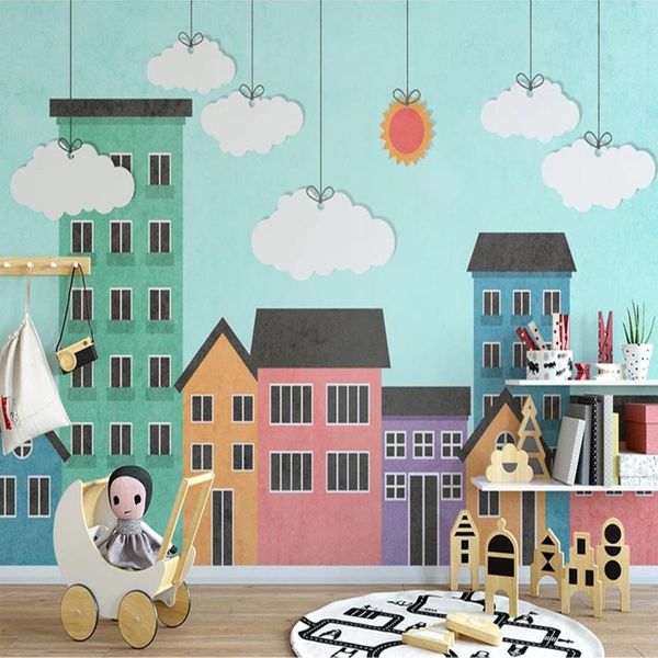 custom any size 3d wall murals wallpaper nordic style city building children room bedroom p wall paper mural papel de parede
custom any size 3d wall murals wallpaper nordic style city building children room bedroom p wall paper mural papel de parede