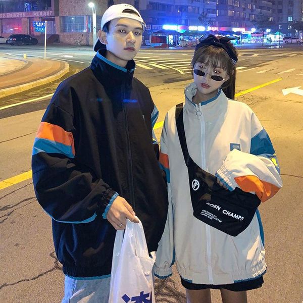 men's jackets 2021 autumn fashion casual jacket oversize woman couple coat korean style streetwear classic male, Black;brown
men's jackets 2021 autumn fashion casual jacket oversize woman couple coat korean style streetwear classic male, Black;brown