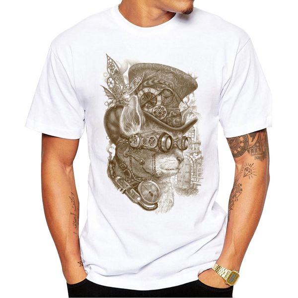2018 men summer t-shirt creative the observer cat printed men's short sleeve casual t shirts sport hooded sweatshirt hoodie
2018 men summer t-shirt creative the observer cat printed men's short sleeve casual t shirts sport hooded sweatshirt hoodie