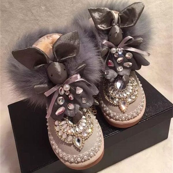 2020 house custom fox skin super rentals rabbit leather boots snow station beautiful sister tide 4h1o, Black
2020 house custom fox skin super rentals rabbit leather boots snow station beautiful sister tide 4h1o, Black