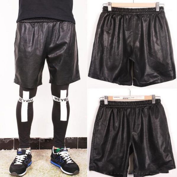 mens faux leather shorts sport shorts male homme fitness hip hop short pants men pu1, White;black
mens faux leather shorts sport shorts male homme fitness hip hop short pants men pu1, White;black