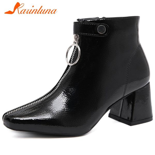 boots karin fashion ladies autumn concise trend square toe chunky high heels zipper women ankle shoes, Black
boots karin fashion ladies autumn concise trend square toe chunky high heels zipper women ankle shoes, Black