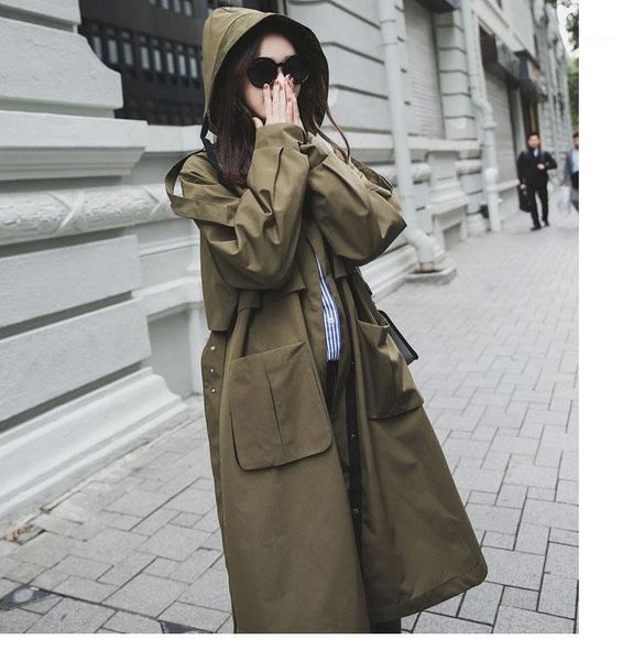 new fashion 2020 fall /autumn women casual oversized large pockets loose trench coat chic female windbreaker1, Tan;black
new fashion 2020 fall /autumn women casual oversized large pockets loose trench coat chic female windbreaker1, Tan;black