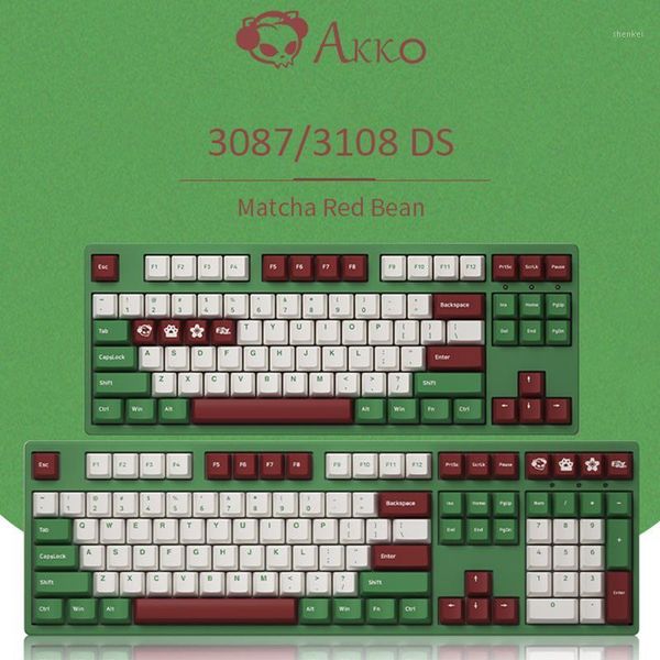 original akko 3087/3108ds matcha red bean mechanical gaming keyboard 87/108 keys pbt computer gamer type-c cable with switch1
original akko 3087/3108ds matcha red bean mechanical gaming keyboard 87/108 keys pbt computer gamer type-c cable with switch1