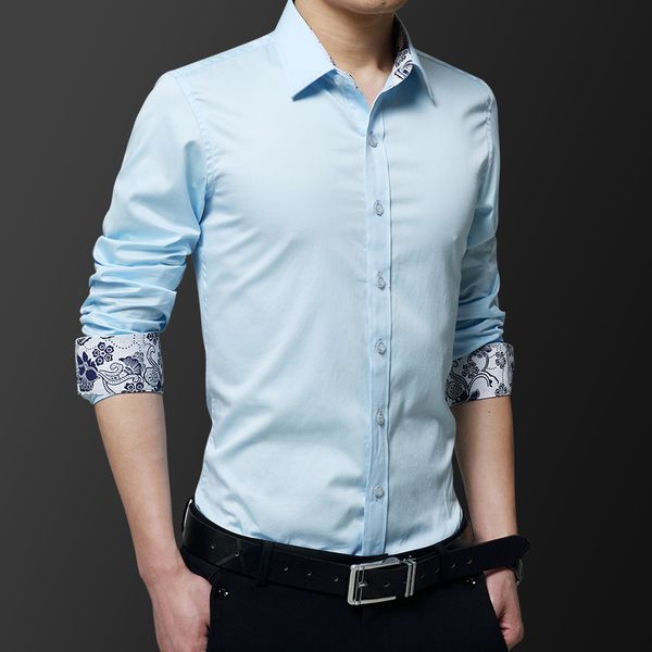 Male with Long Sleeve Fashion Thin Button Collar Work Business Size Shirt Yxfq, White;black
Male with Long Sleeve Fashion Thin Button Collar Work Business Size Shirt Yxfq, White;black