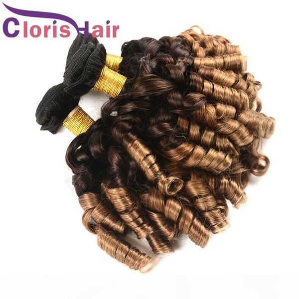 colored 1b 4 30 ombre hair bundle nigeria aunty funmi peruvian virgin human hair extensions 3 tone blonde spring curly tissage ombre weaves, Black
colored 1b 4 30 ombre hair bundle nigeria aunty funmi peruvian virgin human hair extensions 3 tone blonde spring curly tissage ombre weaves, Black