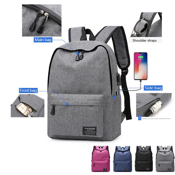 fashion man lapbackpack usb charging computer backpacks casual style bags large male business travel bag backpack
fashion man lapbackpack usb charging computer backpacks casual style bags large male business travel bag backpack