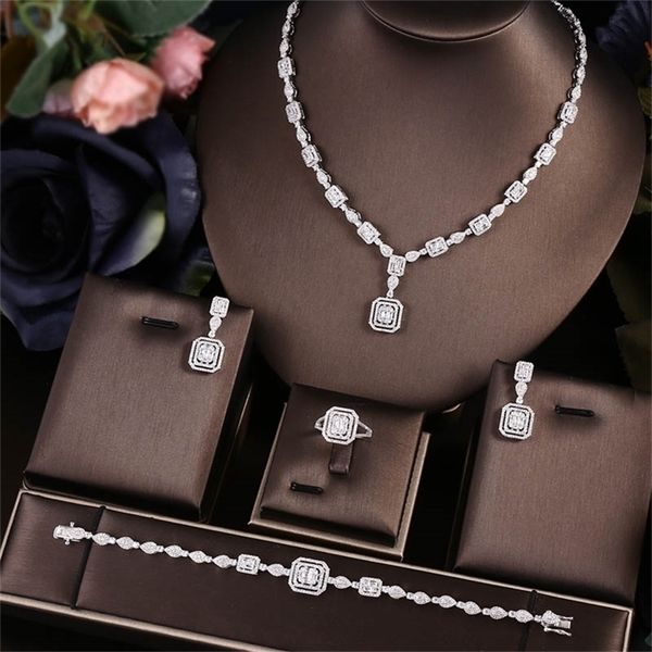 jankelly 4pcs bridal zirconia for women party, luxury dubai nigeria cz crystal wedding jewelry sets 201222, Slivery;crystal
jankelly 4pcs bridal zirconia for women party, luxury dubai nigeria cz crystal wedding jewelry sets 201222, Slivery;crystal