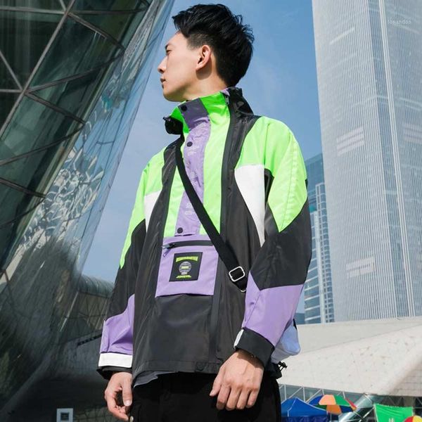 men's jackets men patchwork color couple thin pullover jacket high street tracksuit fashion coats college style streetwear1, Black;brown
men's jackets men patchwork color couple thin pullover jacket high street tracksuit fashion coats college style streetwear1, Black;brown