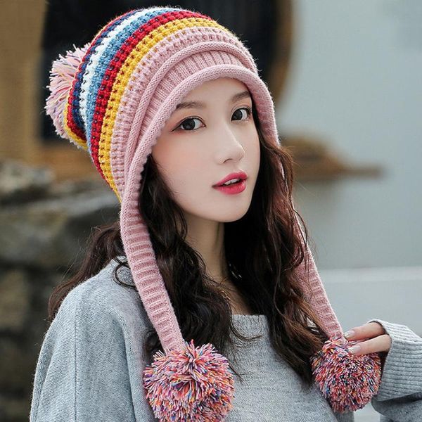 ht3385 new fashion winter hat women three pompoms skullies beanies ladies fleece lined knitted hat earflap cap female beanie, Blue;gray
ht3385 new fashion winter hat women three pompoms skullies beanies ladies fleece lined knitted hat earflap cap female beanie, Blue;gray