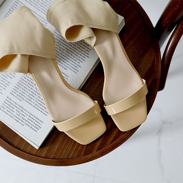 2021 new summer square head open-toed simple color solid elastic fabric band foot joint word of women in gross heels sandals fpy2, Black
2021 new summer square head open-toed simple color solid elastic fabric band foot joint word of women in gross heels sandals fpy2, Black