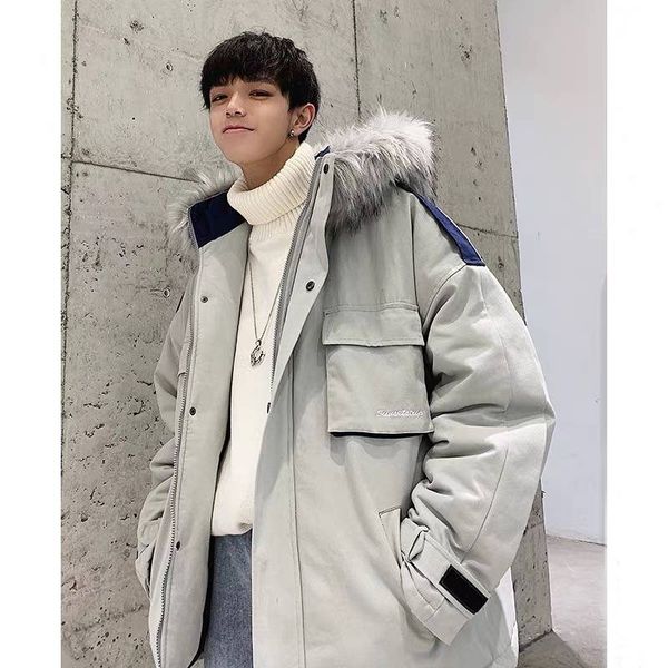winter jacket men's clothing fashion leisure thick warm men's cotton coat with hat solid color long clothes men's clothing, Black
winter jacket men's clothing fashion leisure thick warm men's cotton coat with hat solid color long clothes men's clothing, Black