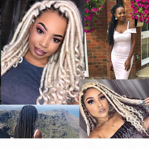 faux locs curly crochet braids 14 18 inch soft natural synthetic hair extension 24 stands pack goddess faux locks hair, Black
faux locs curly crochet braids 14 18 inch soft natural synthetic hair extension 24 stands pack goddess faux locks hair, Black